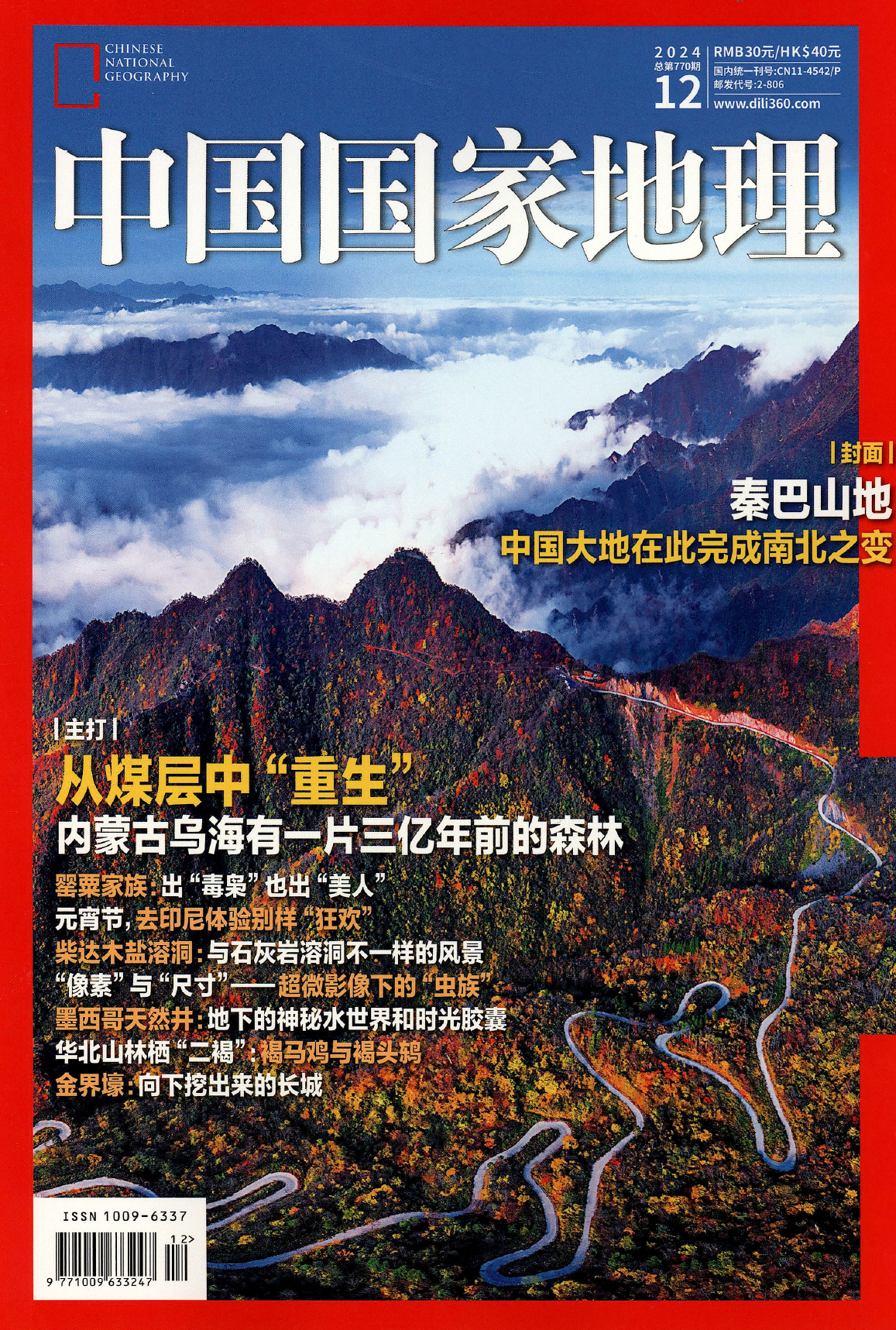 中国国家地理2024年12月定格在火山灰中的森林