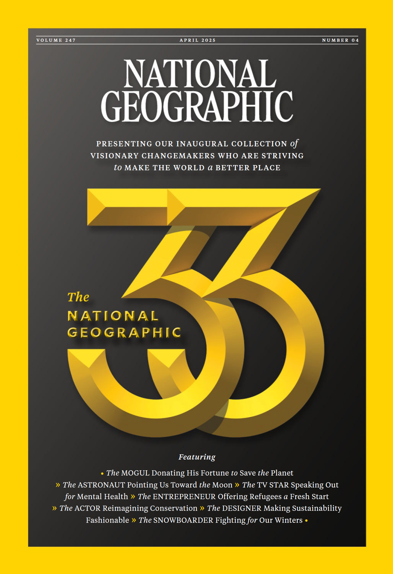 National Geographic Magazine USA – April 2025