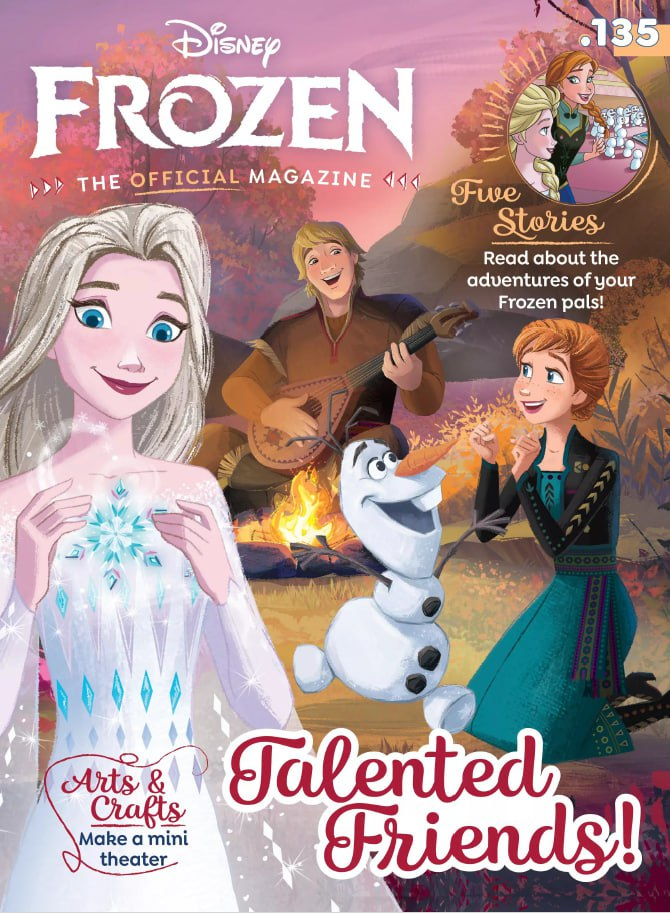 Disney Frozen The Official Magazine - Issue 135 2025