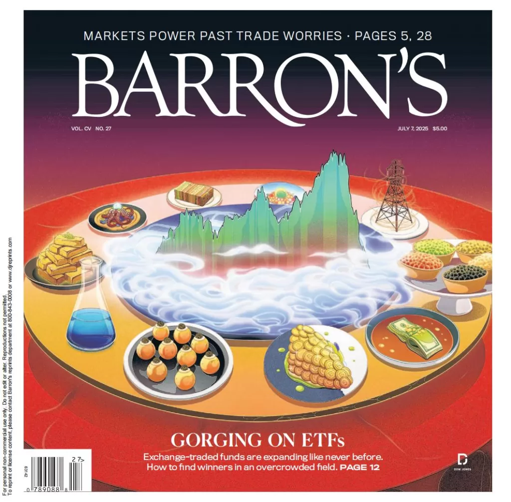 Barron’s Magazine-巴伦周刊2025.07.07期