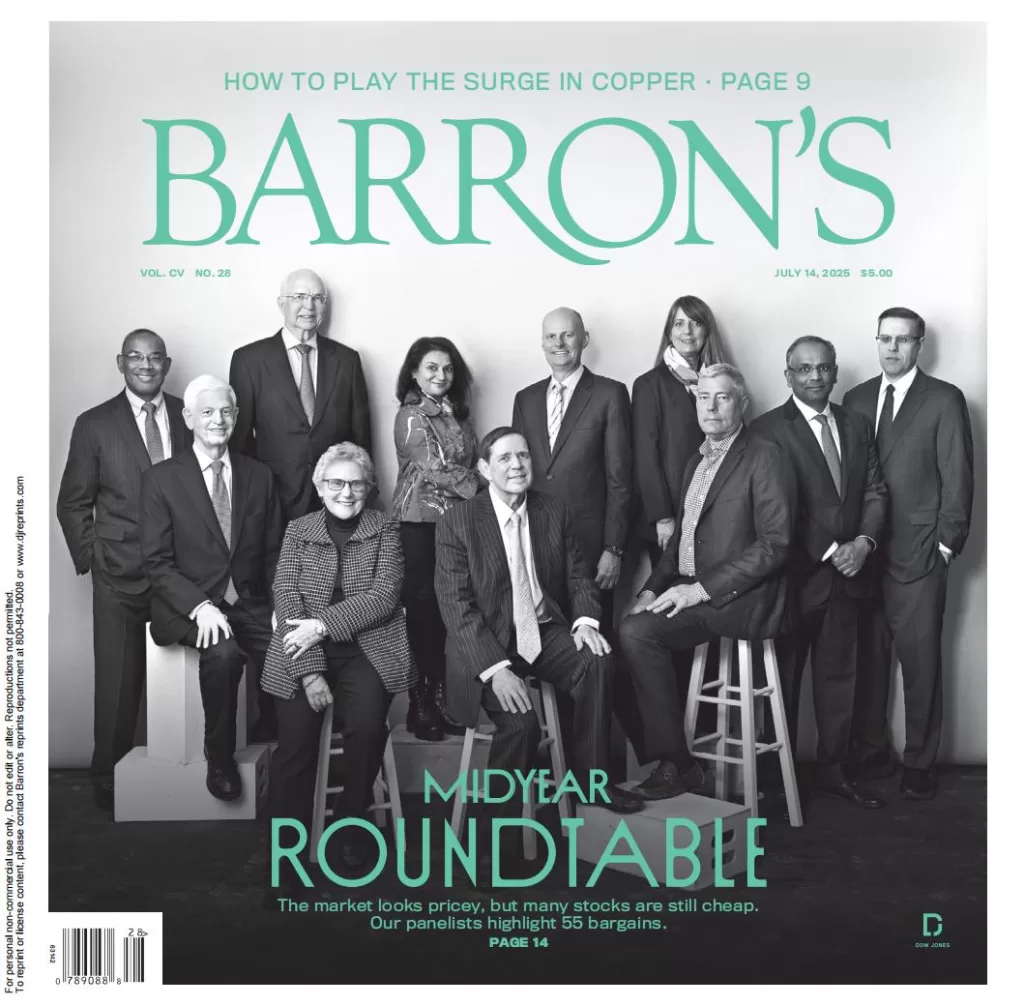 Barron’s Magazine-巴伦周刊2025.07.14期