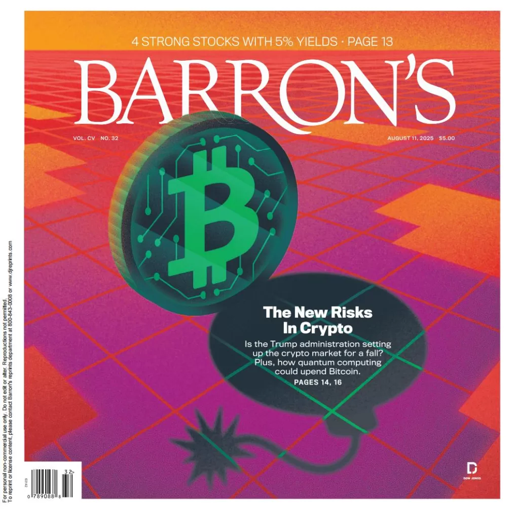 Barron’s Magazine-巴伦周刊2025.08.11期