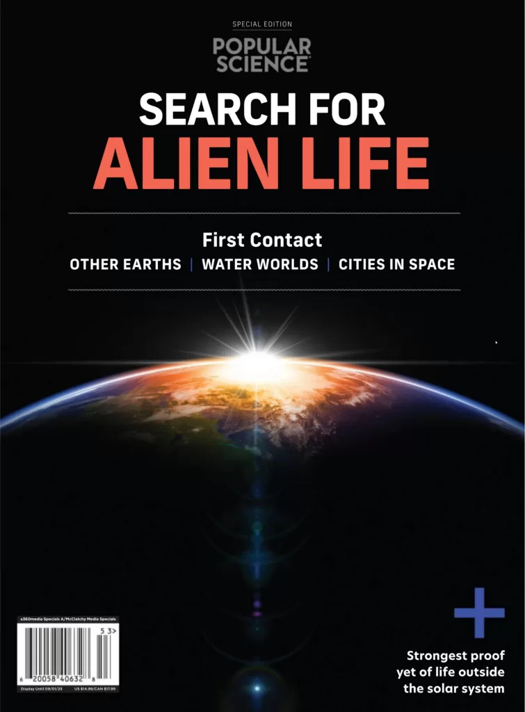 Popular Science – Search For Alien Life 2025