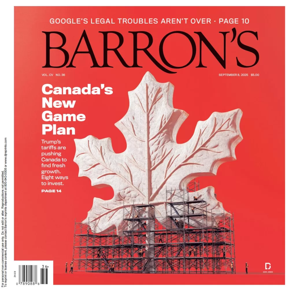 Barron’s Magazine-巴伦周刊2025.09.08期