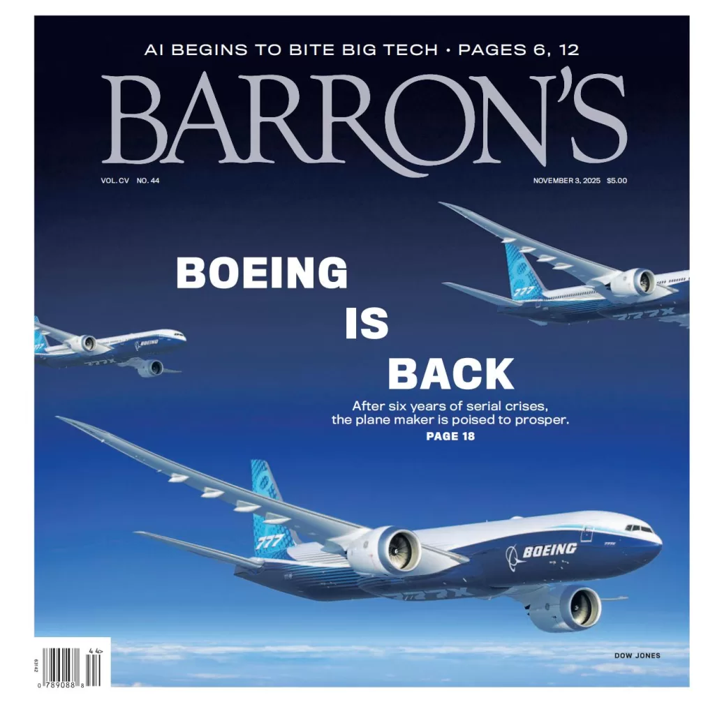 Barron’s Magazine-巴伦周刊2025.11.03期