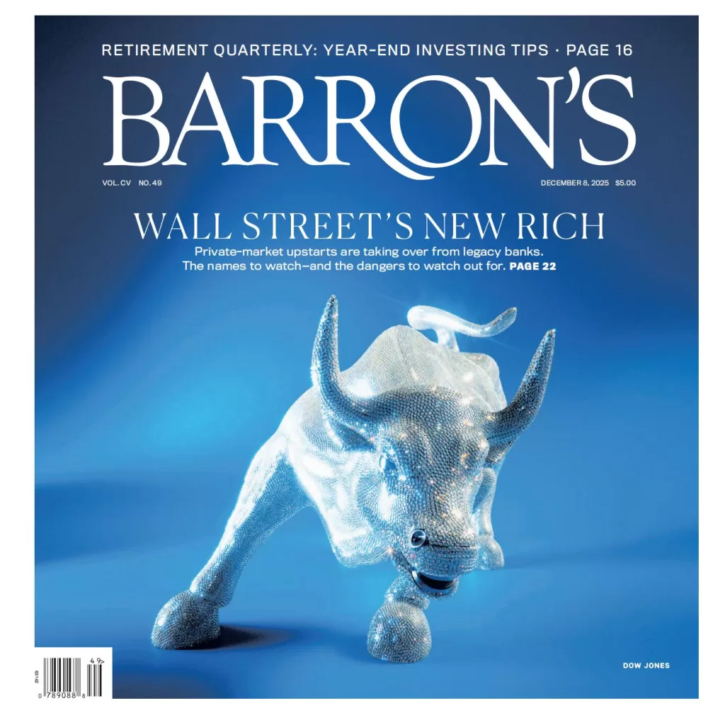 Barron’s Magazine-巴伦周刊2025.12.08期